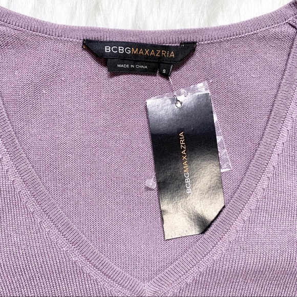 SOLD-BCBGMaxAzria Cashmere Silk Blend Tunic Dress - Picture 5 of 8